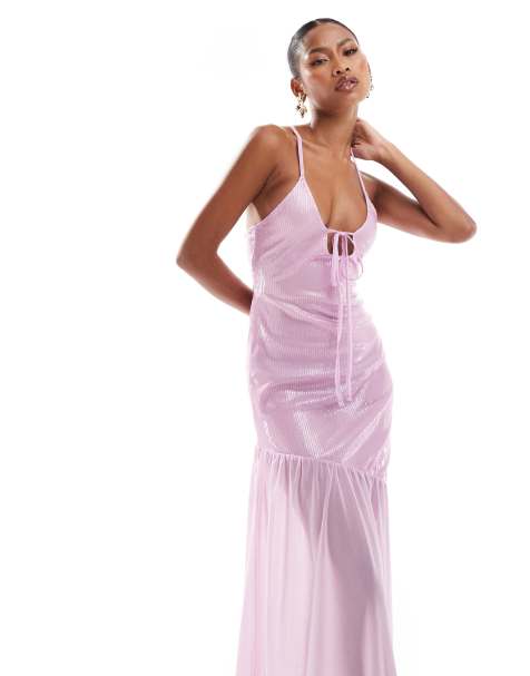 Robes a Sequins Roses Robes Pailletees et Scintillantes Roses ASOS