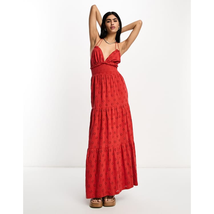 Robe piment rouge grande taille deals