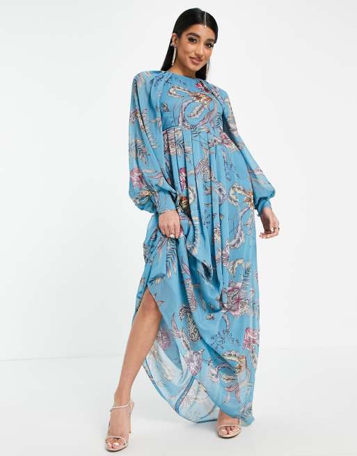 Asos robe longue clearance femme