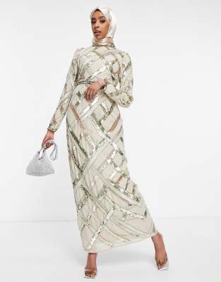 asos design robe longue