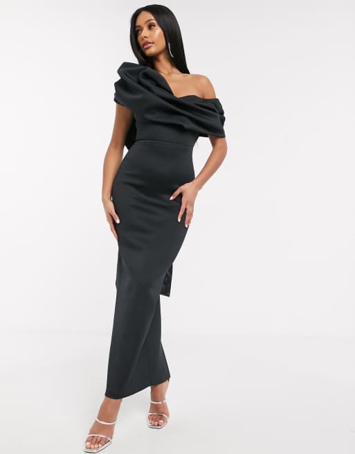 Robe longue asymétrique asos new arrivals