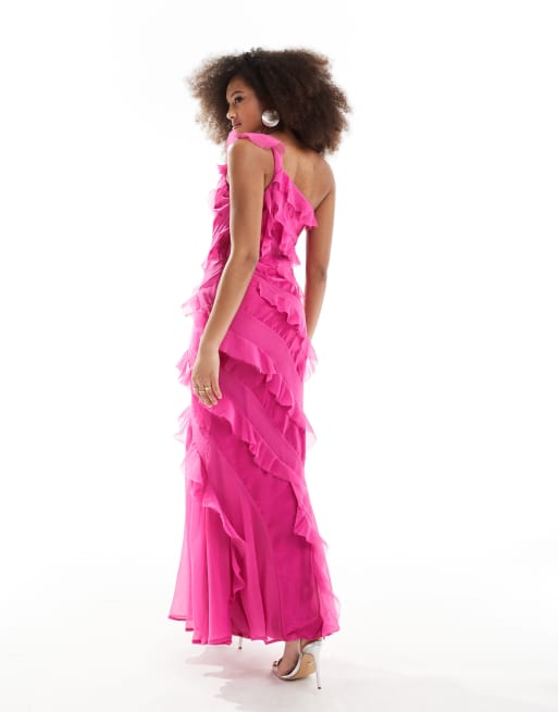 Robe fushia asos sales