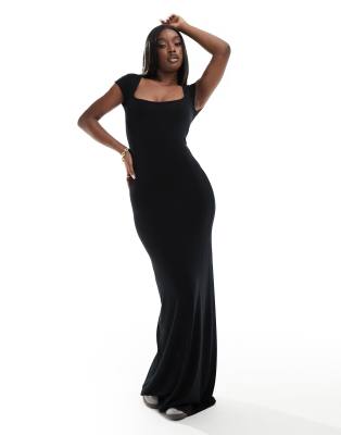Robe Grise Argenté à Enfiler | Décolleté Nacré Perlé | Taille 10 | Genou | Marque F&F | Occasion Excellente