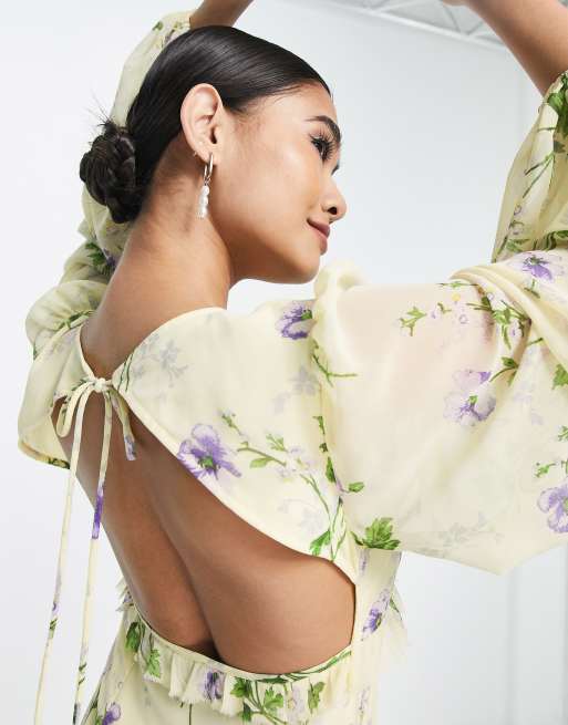 Asos robe outlet a fleurs