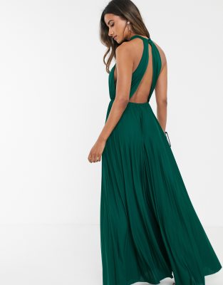 robe longue ouverte dos