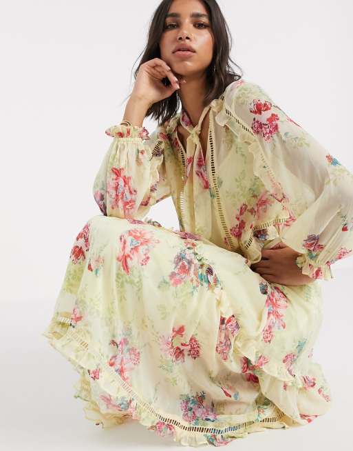 Asos robe new arrivals longue fluide