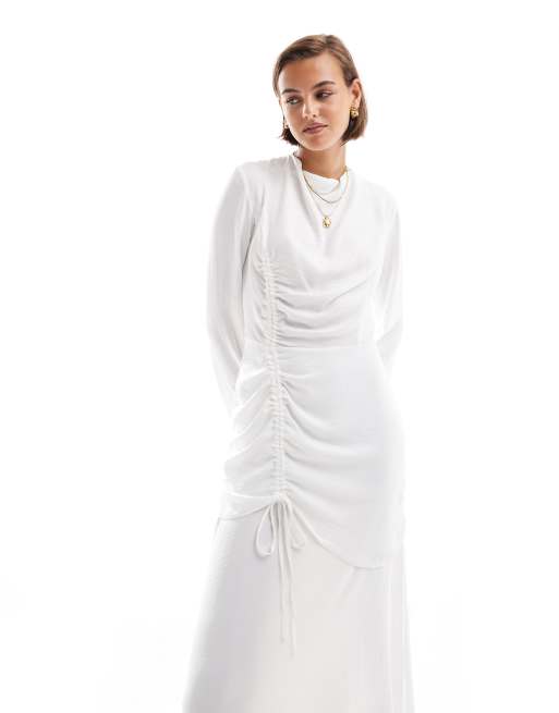 Robe blanche longue asos sale