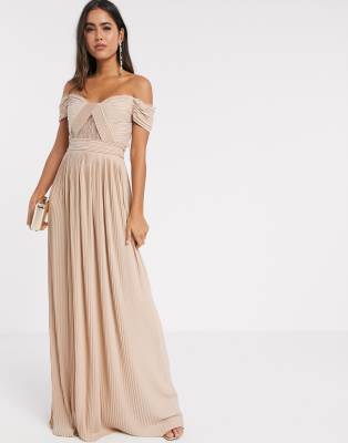 asos robe bardot