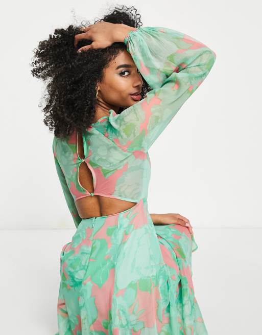 Asos design outlet robe longue