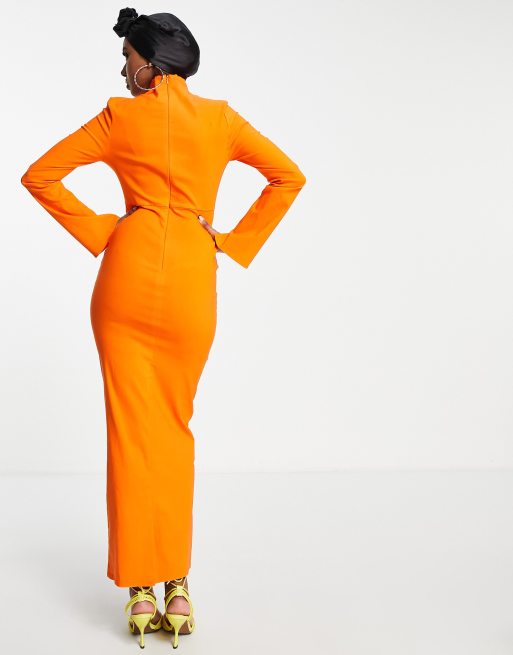 Asos 2025 robe orange