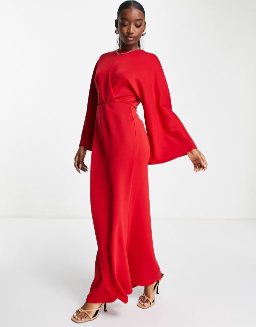 Asos robe outlet rouge