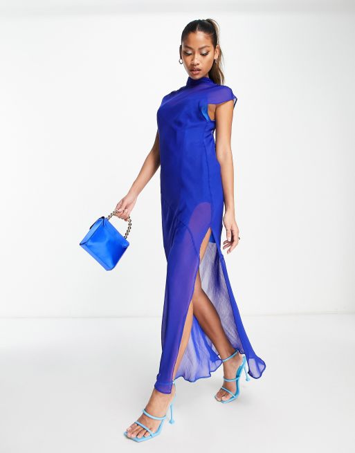 Asos robe bleu sale