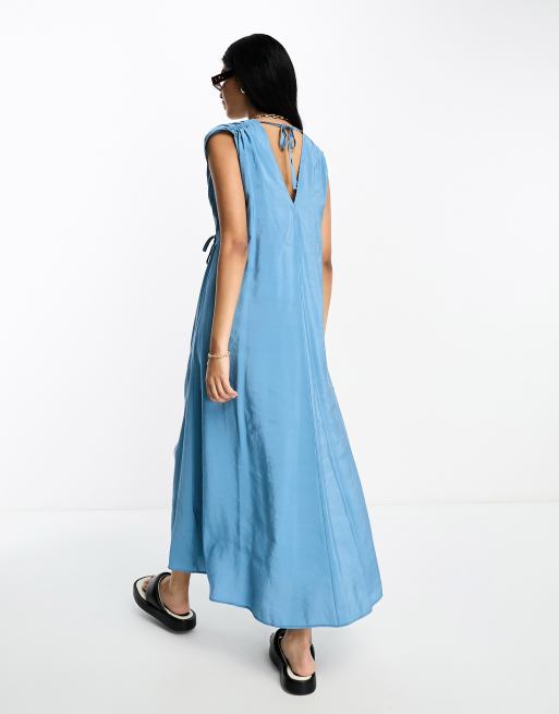 Asos robe bleu ciel hotsell