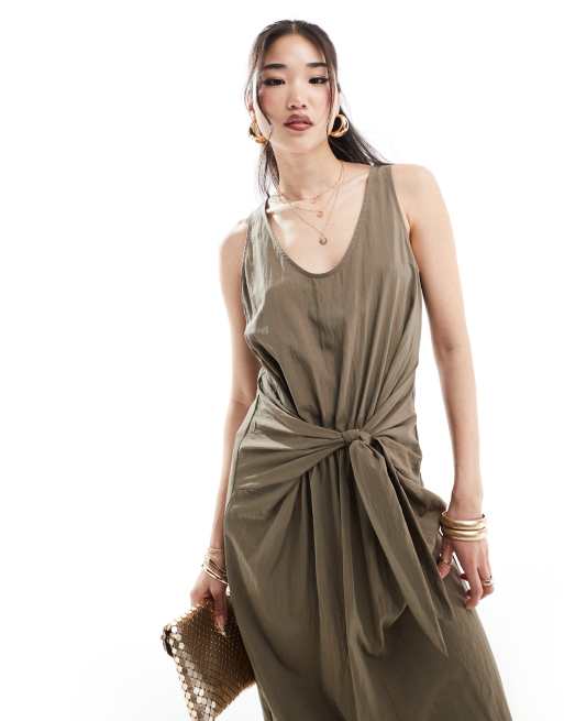 Robe kaki asos shop