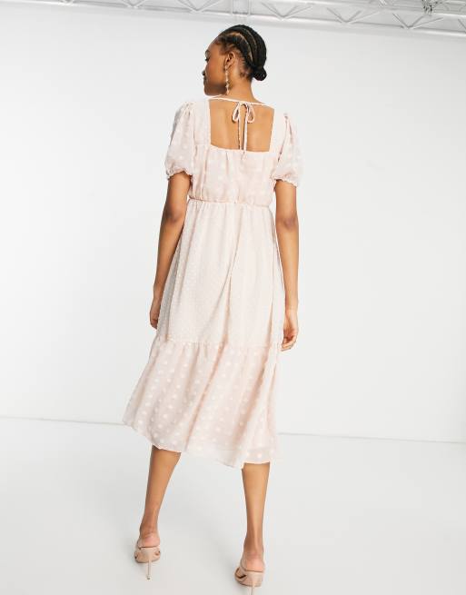 Asos robe clearance rose poudré