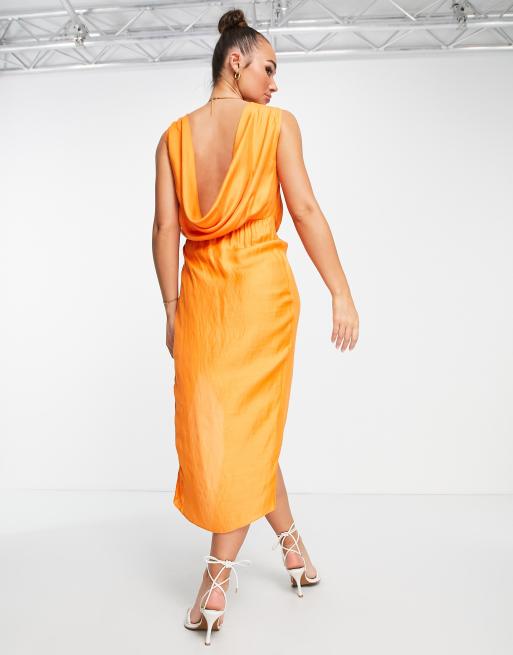 Asos hotsell robe orange