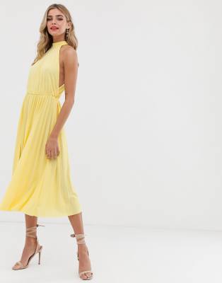 robe mi longue dos nu