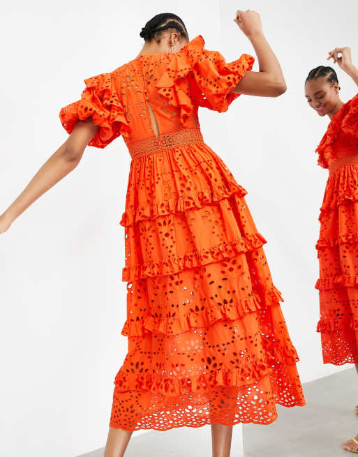 Robe broderie anglaise asos discount