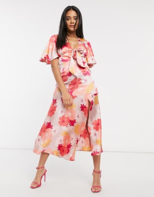 robe fleuri asos