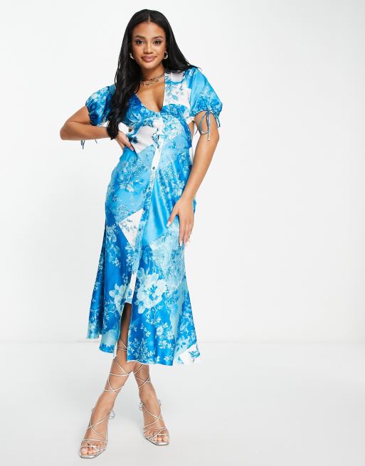 Asos 2025 robe bleu