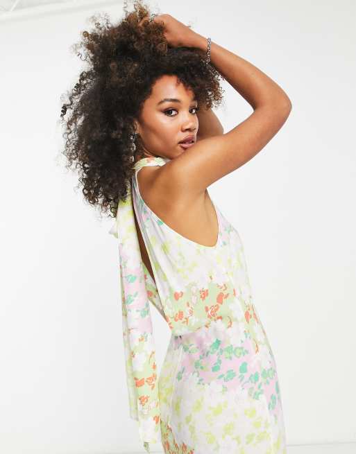 Robe longue fleurie discount asos