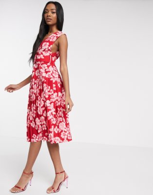 robe fleurie asos