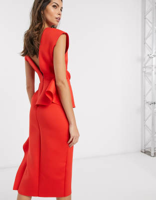 asos robe mi longue