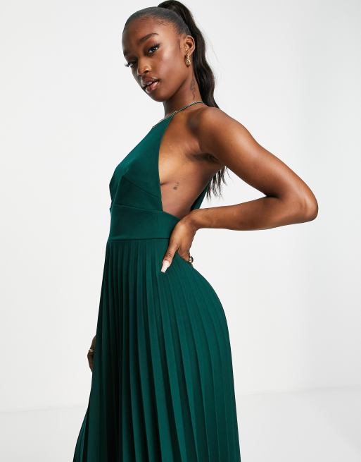 Asos robe 2024 verte longue