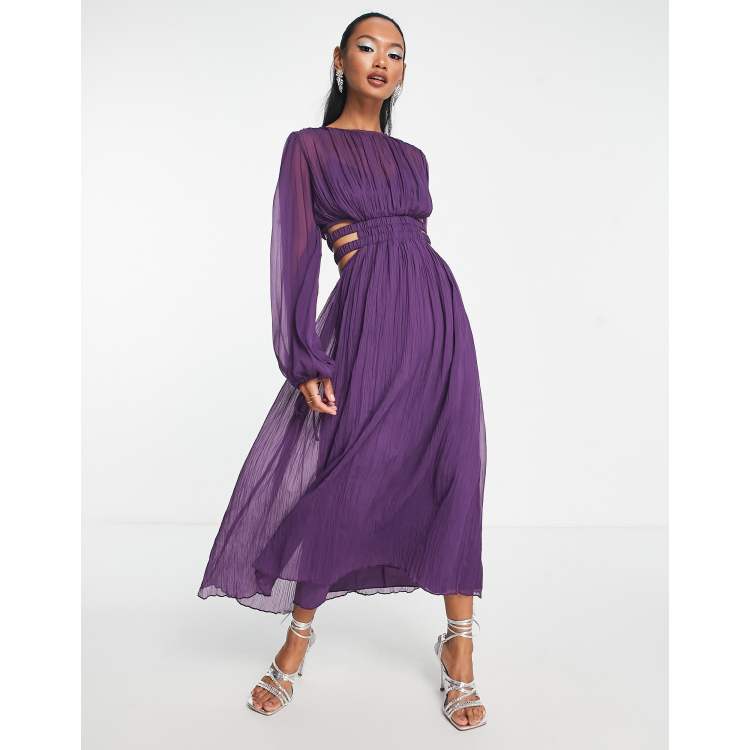 Asos robe online violette