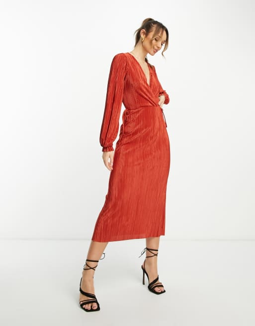 Robe discount rouille asos