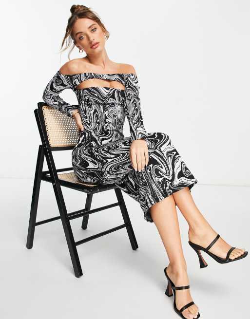 Asos robe outlet moulante