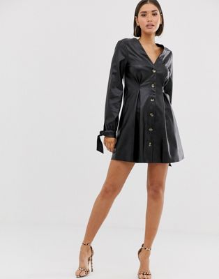 robe patineuse noire