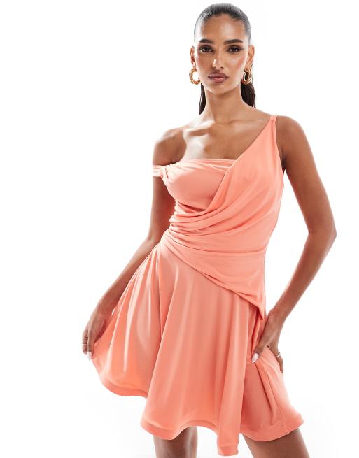Robe patineuse orange 2025