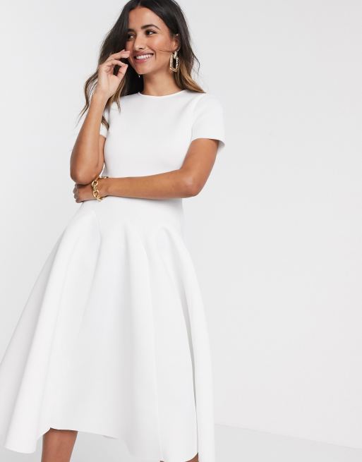 Asos robe outlet blanche