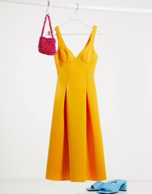 asos robe orange