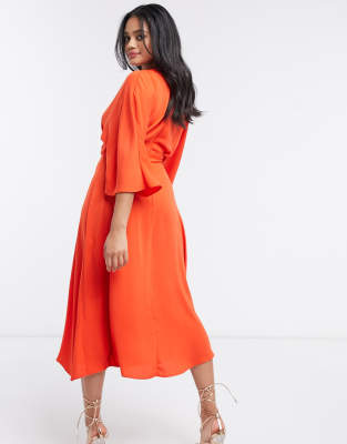 asos robe orange