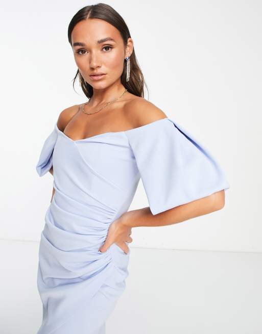 Asos robe bleu ciel new arrivals