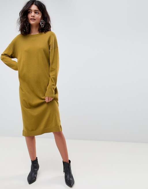 ASOS DESIGN Robe pull en maille fine ASOS