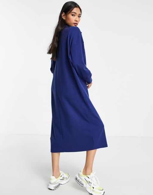 Robe longue bleu marine asos hot sale