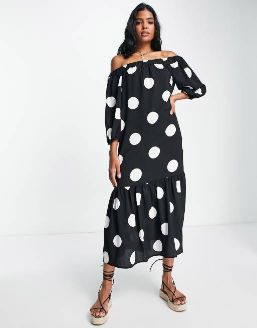 Robe discount gros pois