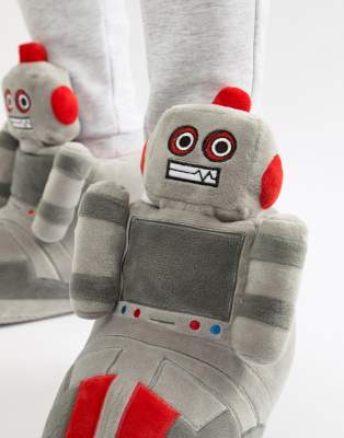 robot boot slippers