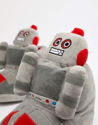 robot boot slippers