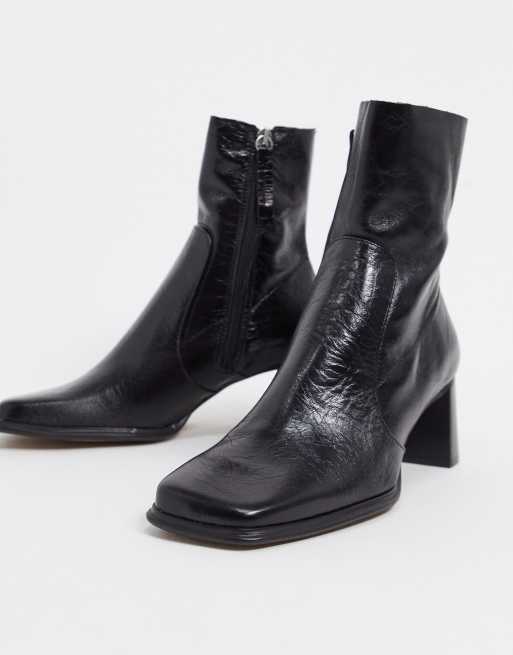 square toe heels asos