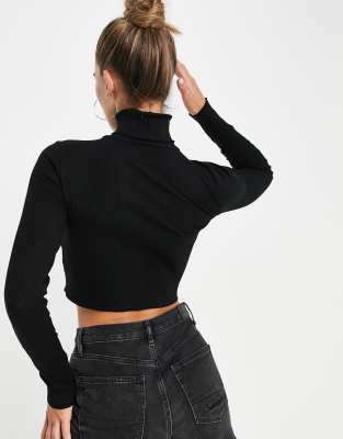 asos ribbed crop top