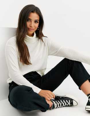 asos roll neck top