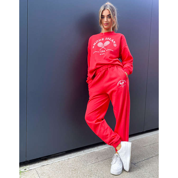 Tennis sweatpants hot sale