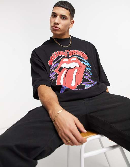 Rolling stones t shirt hot sale mens