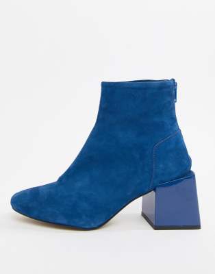 asos leather ankle boots