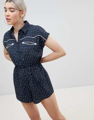 western romper dress