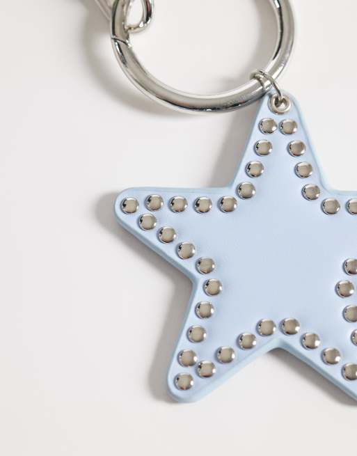 ASOS DESIGN rope and star bag charm in multi, 2 of 3
